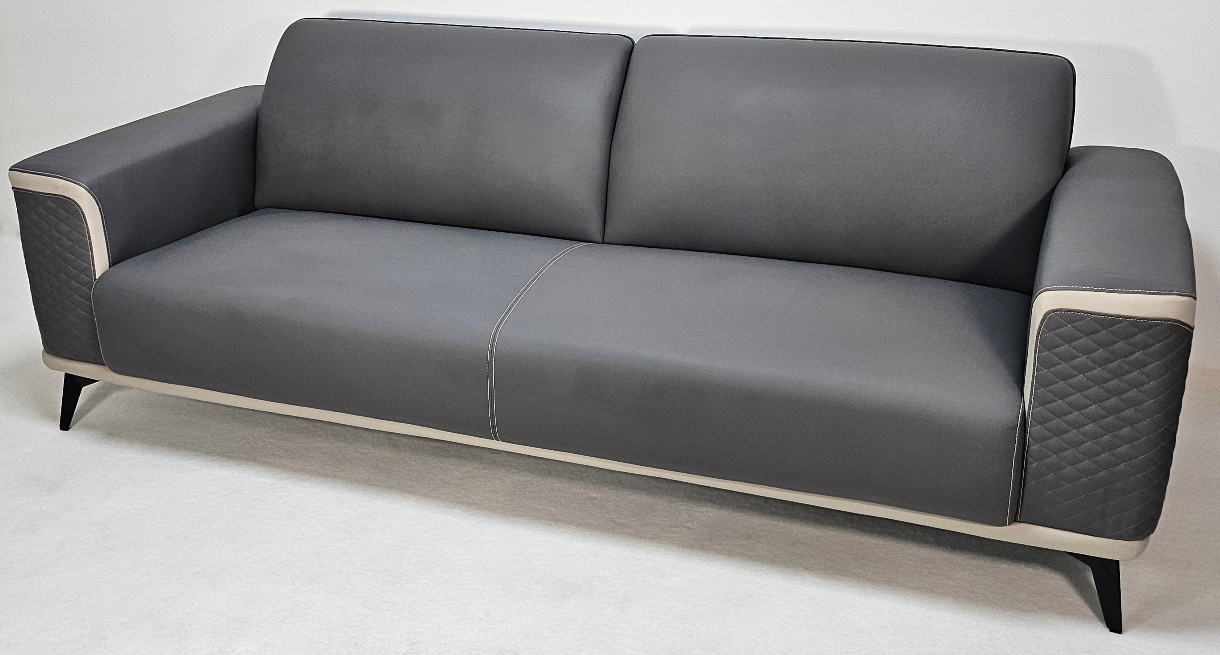 Grey office store sofa