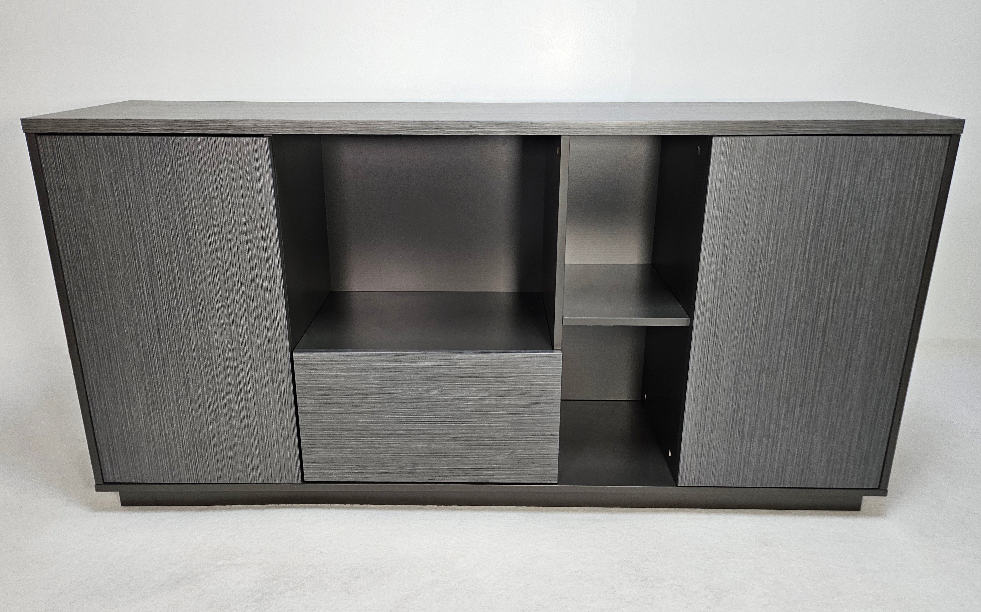 Modern Grey Oak Executive Cupboard - 1600mm - WKO-S0116 Huddersfield
