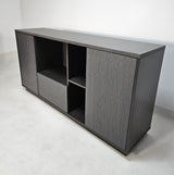 Modern Grey Oak Executive Cupboard Cupboard - 1600mm - WKO-S0116