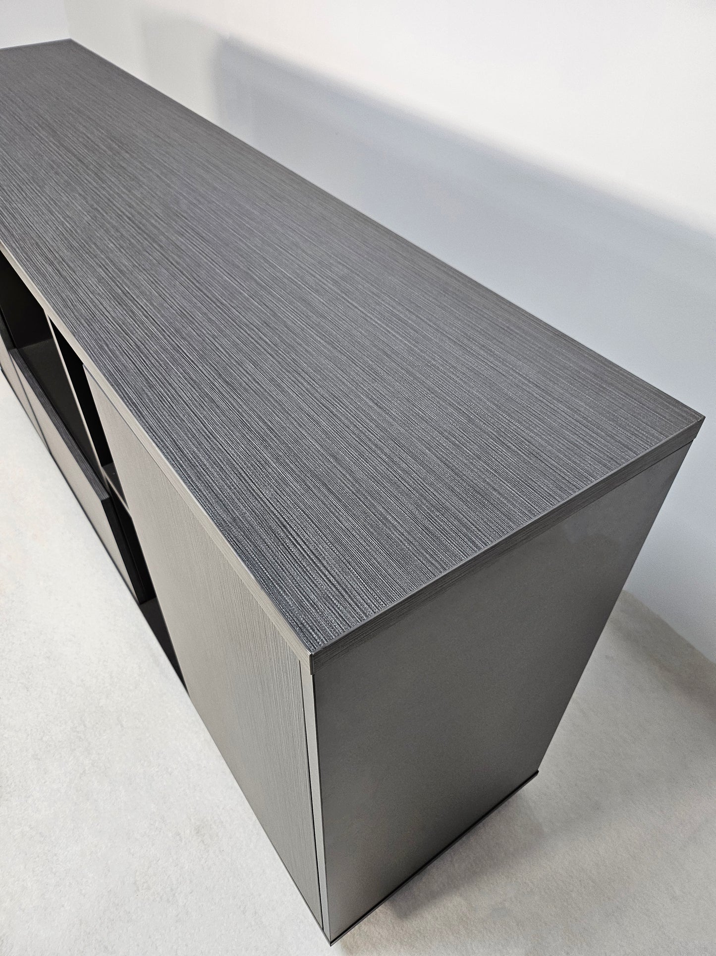 Modern Grey Oak Executive Cupboard - 1600mm - WKO-S0116