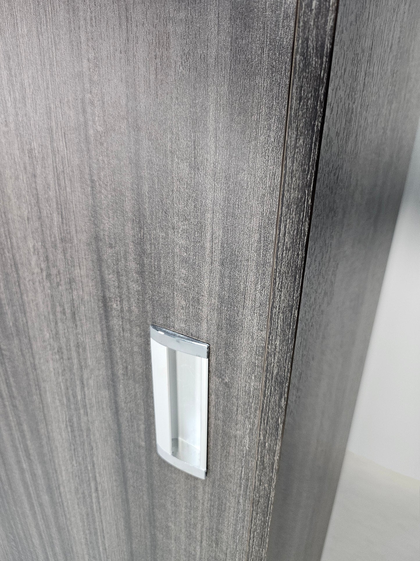 Modern Grey Oak Sliding Door Storage Cupboard - CF-1600P