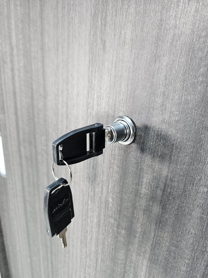 Modern Grey Oak Sliding Door Storage Cupboard - CF-1600P