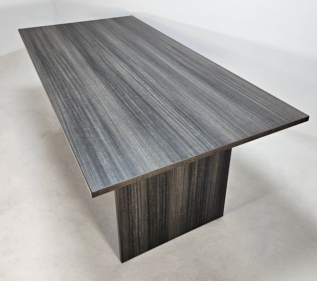 Budget Modern Grey Oak Rectangle Meeting Room Table - 1500mm - CF-150L