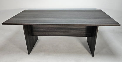 Modern Grey Oak Rectangle Meeting Room Table - 1800mm - CF-180L