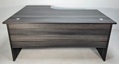 Modern Grey Oak Right Hand Corner Office Desk - 1600mm - CF-1612A