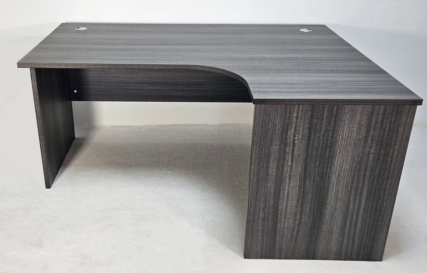 Modern Grey Oak Right Hand Corner Office Desk - 1400mm - CF-1412A