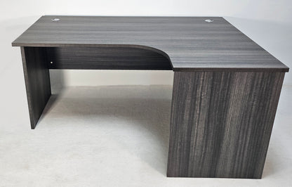 Modern Grey Oak Right Hand Corner Office Desk - 1600mm - CF-1612A
