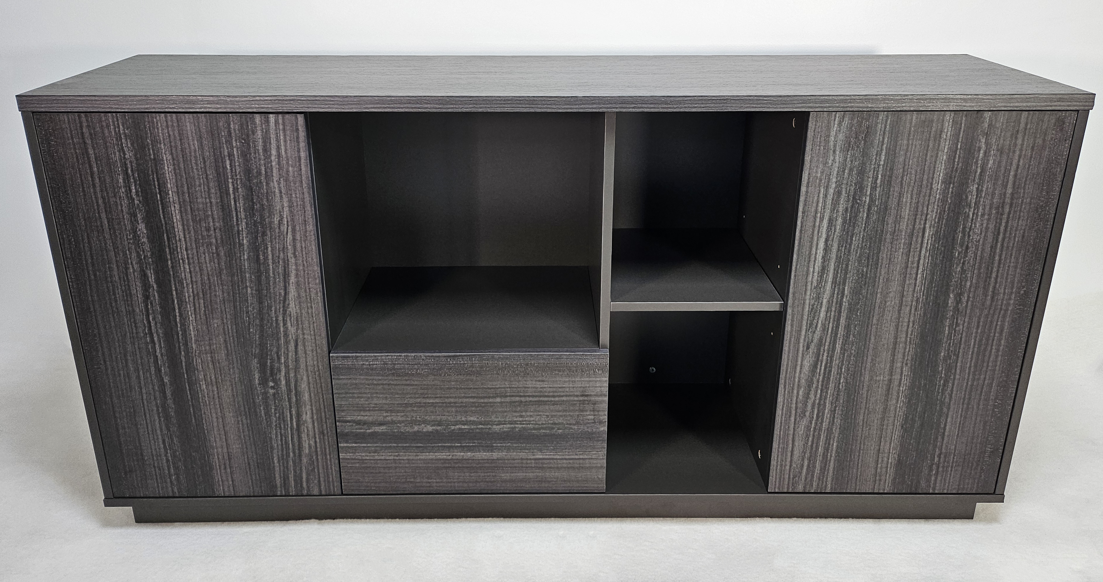 Modern Grey Oak Executive Cupboard - 1600mm - DB-S0116-26 Huddersfield