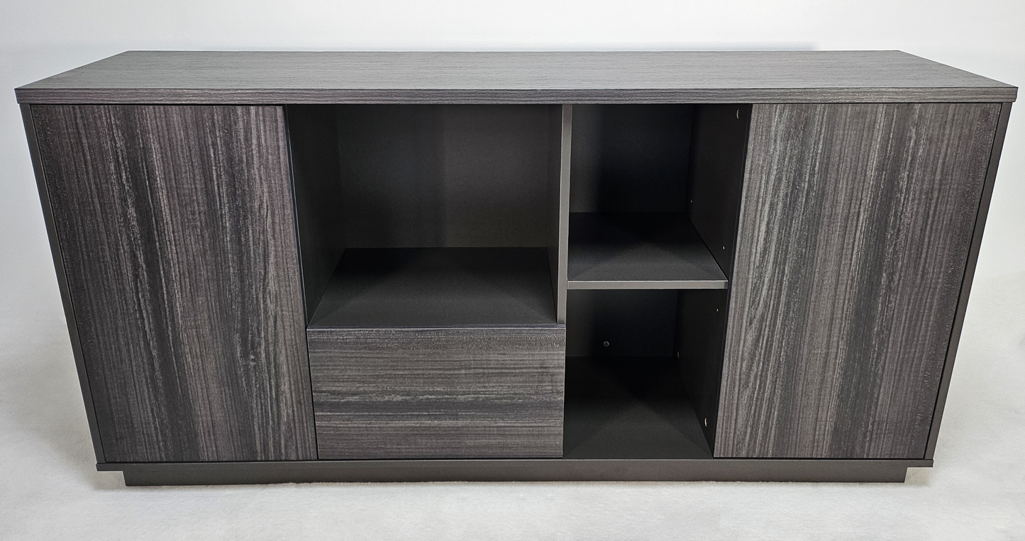 Modern Grey Oak Executive Cupboard - 1600mm - DB-S0116-26