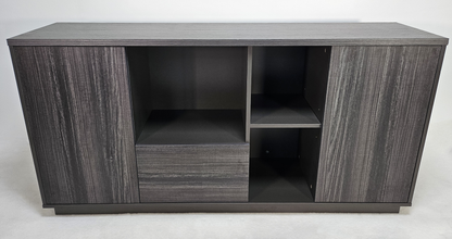 Modern Grey Oak Executive Cupboard - 1600mm - DB-S0116-26