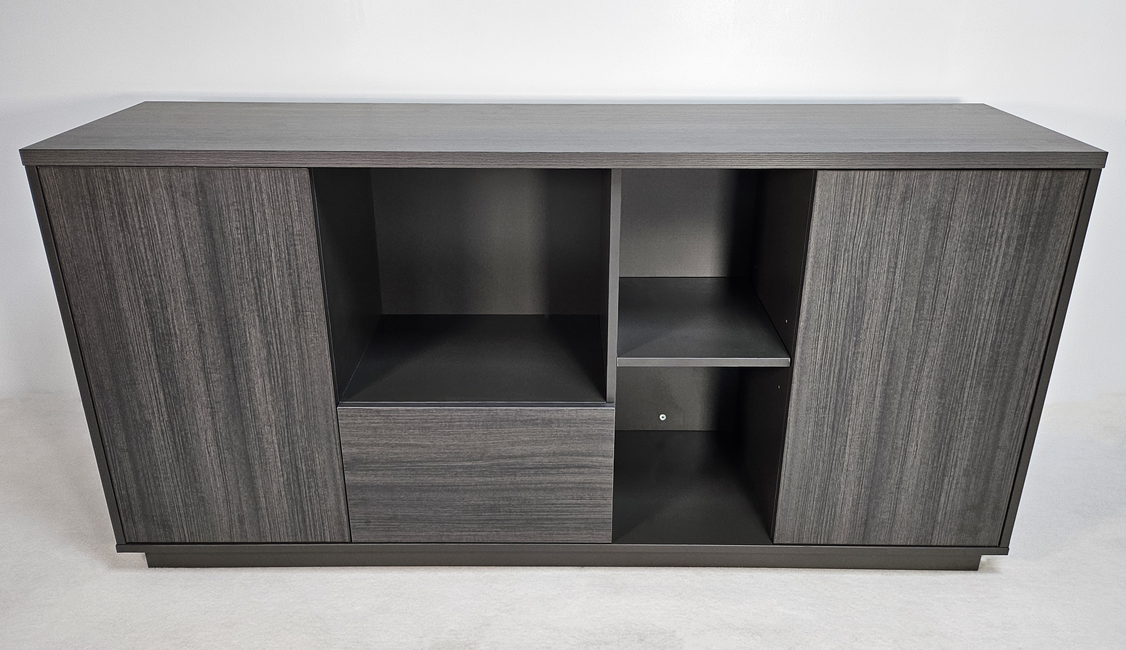 Modern Grey Oak Executive Cupboard - 1600mm - DG-S0116-04 Huddersfield
