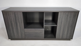 Modern Grey Oak Executive Cupboard Cupboard - 1600mm - DG-S0116