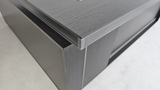 Modern Grey Aluminium Edged Melamine Corner Executive Office Desk with Full Length Top - 1800mm or 2000mm - WKO-FL-C-D05