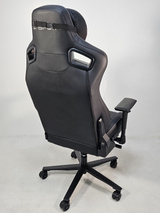 Reclining Black Leather Executive Gaming Style Office Chair - F-092A