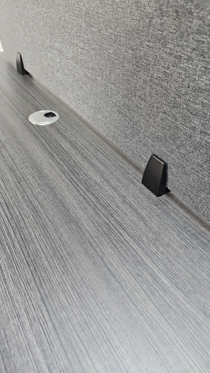 Modern Aluminum Leg Executive Back to Back Partner Workstation Office Desk with Central Divider / Meeting Table - 1200mm - New York-DG16