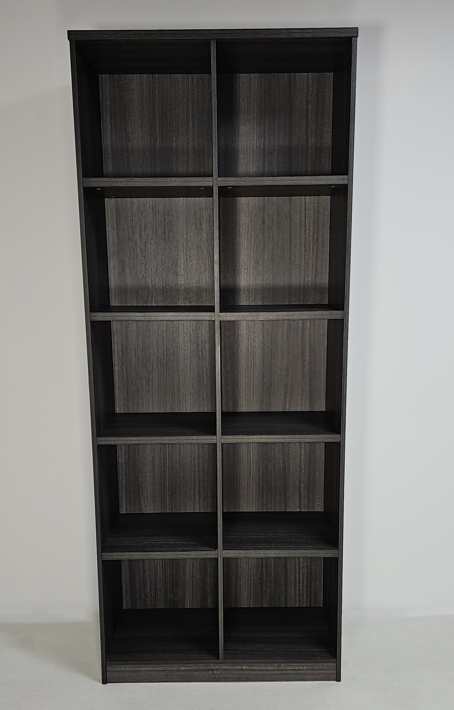 Modern Grey Oak Open Shelving Display Unit - CF-0804O