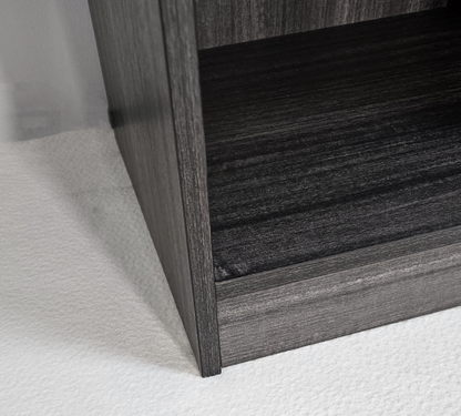 Modern Grey Oak Open Shelving Display Unit - CF-0804O