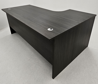 Modern Left Hand Grey Oak Home Office Desk - 1600mm or 1800mm - DG-D01-L