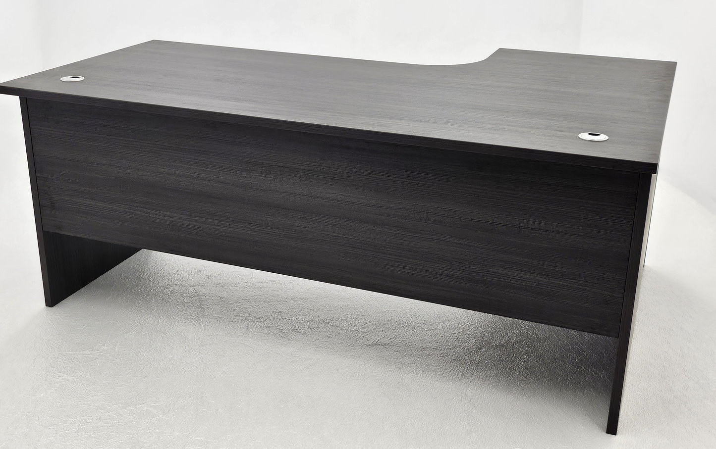 Modern Left Hand Grey Oak Home Office Desk - 1600mm or 1800mm - DG-D01-L