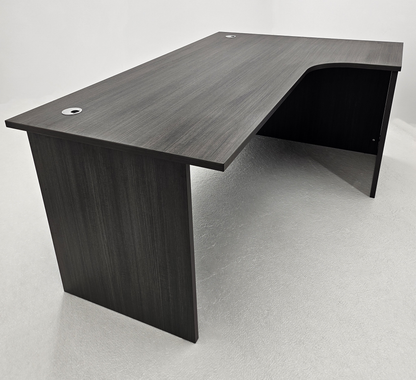 Modern Right Hand Grey Oak Home Office Desk - 1600mm or 1800mm - DG-D01-R