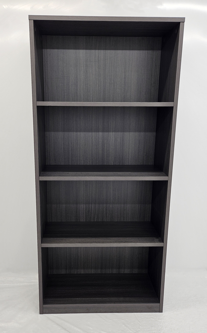 Heavy Duty Tall Open Shelf Bookcase in Grey Oak - 900mm - DG-OPEN-04