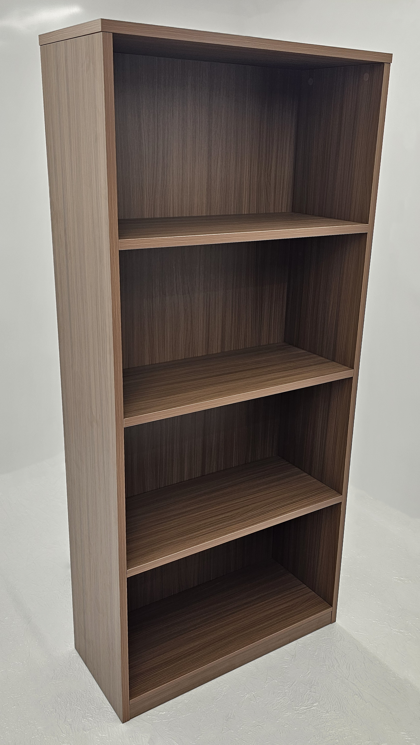Heavy Duty Tall Open Shelf Bookcase in Walnut - 900mm - DG-OPEN-WALNUT
