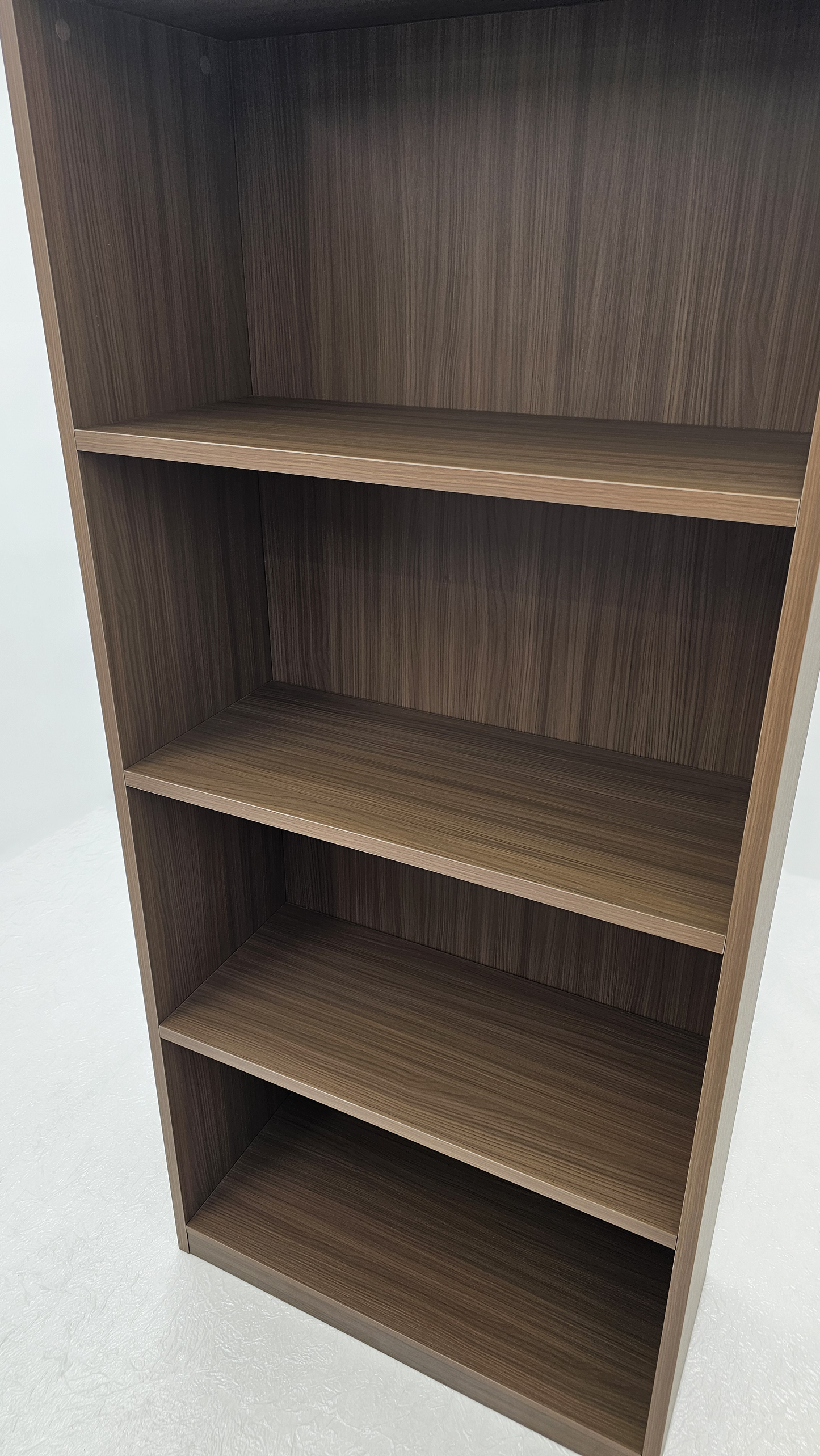 Heavy Duty Tall Open Shelf Bookcase in Walnut - 900mm - DG-OPEN-WALNUT