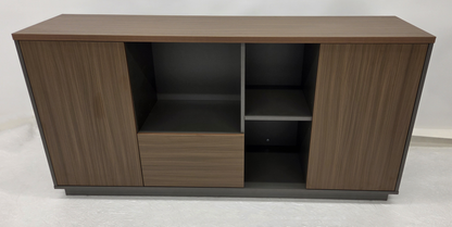 Modern Walnut Executive Cupboard - 1600mm - DS-S0116-WALNUT