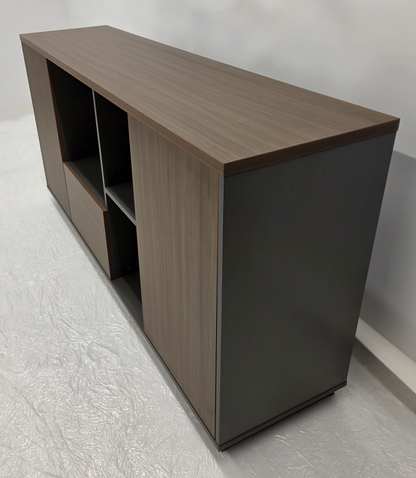Modern Walnut Executive Cupboard - 1600mm - DS-S0116-WALNUT