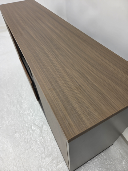 Modern Walnut Executive Cupboard - 1600mm - DS-S0116-WALNUT