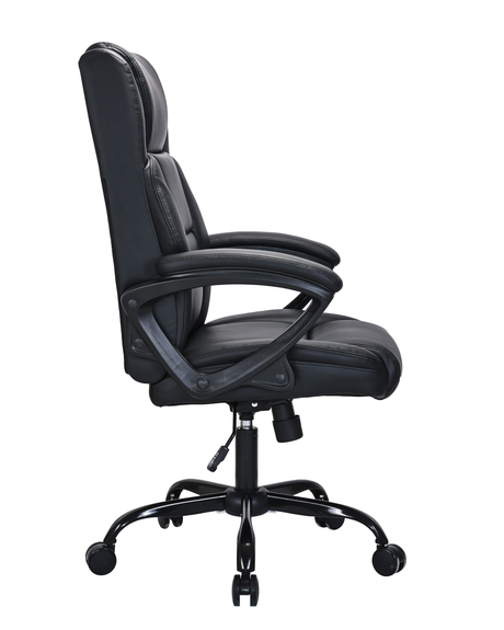 Modern Comfort High Back Black Leather Office Chair - CS2222
