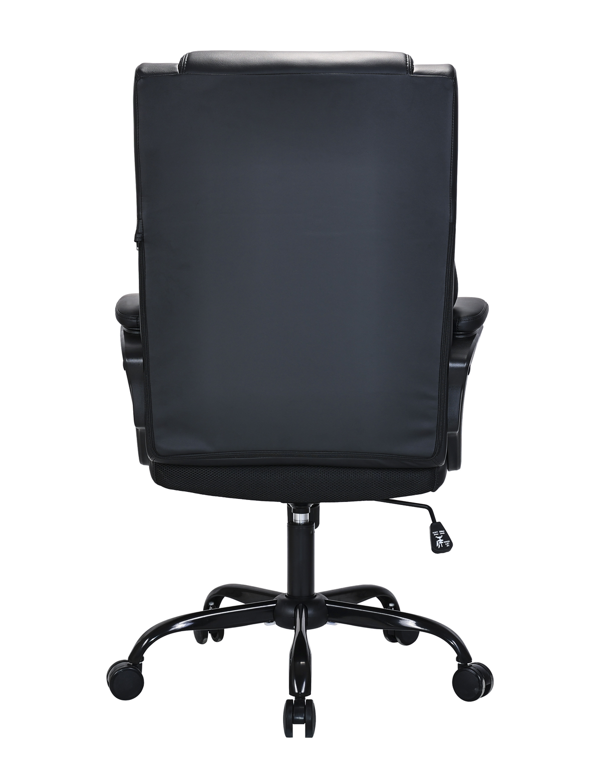 Modern Comfort High Back Black Leather Office Chair - CS2222
