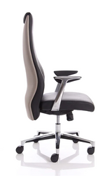 Mien High Back Bonded Black Leather Office Chair