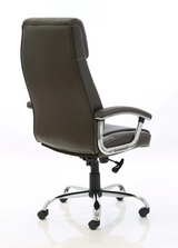 Penza Bonded Leather Office Chair - Black, Brown, Cream or Grey Colour Option