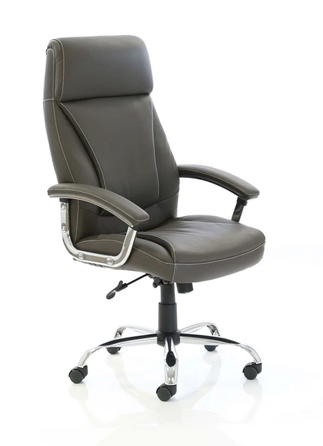 Penza Bonded Leather Office Chair - Black, Brown, Cream or Grey Colour Option