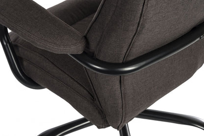 Heavy Duty Fabric Office Chair - Brown, Blue or Grey Option - GOLIATH-DUO - Up to 27 Stone