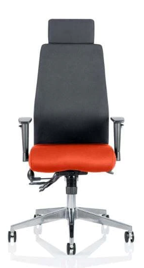 Onyx Fabric Ergonomic Posture Office Chair - Recommended by Leading UK Chiropractor Doctor