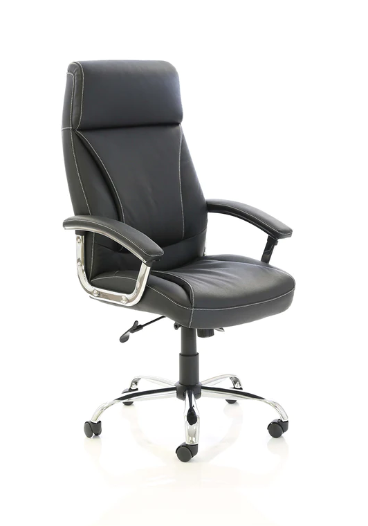 Penza Bonded Leather Office Chair Black Brown Grey or White