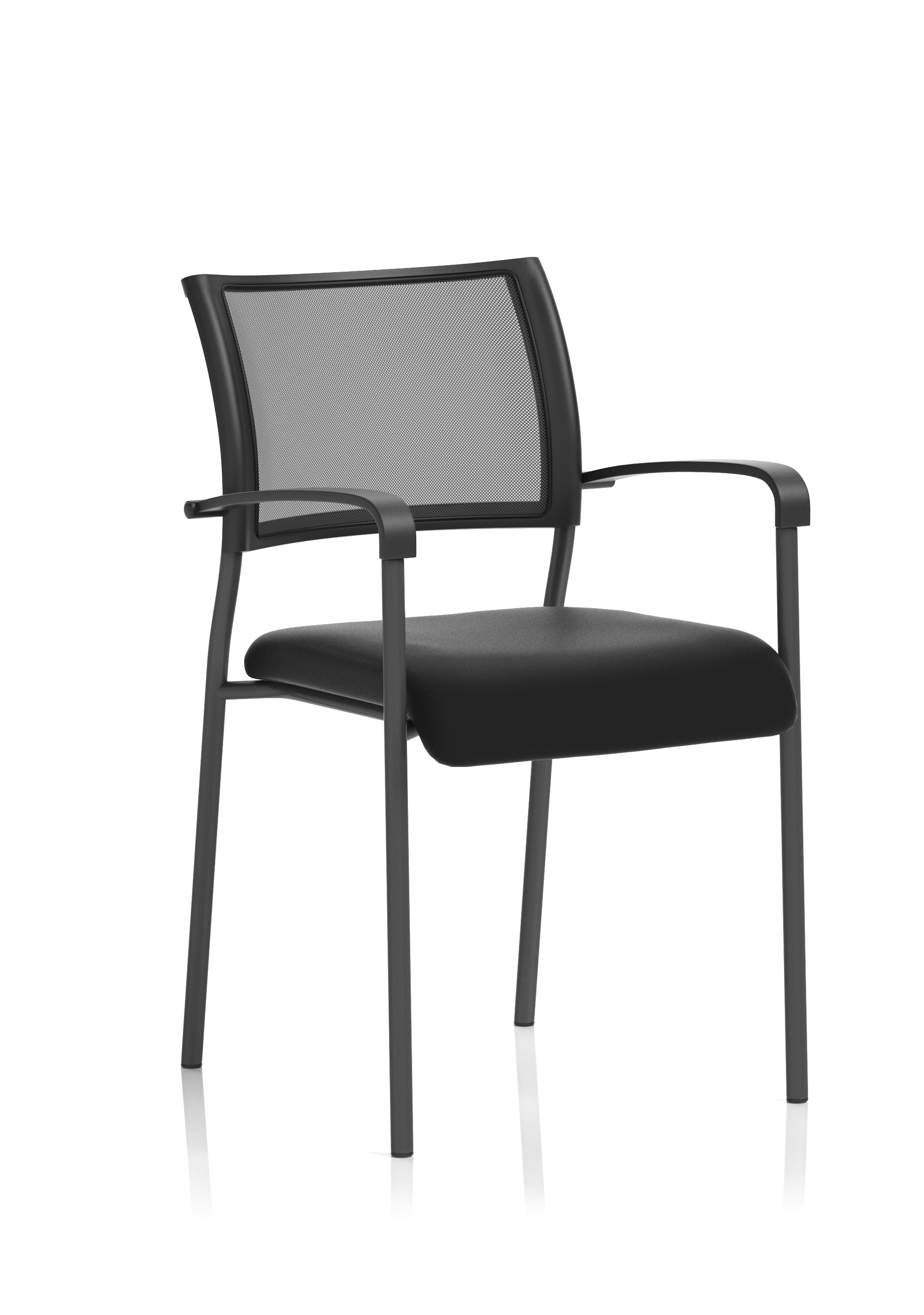 Brunswick Medium Back Stacking Visitor Office Chair - Available in 20 Colour Choices