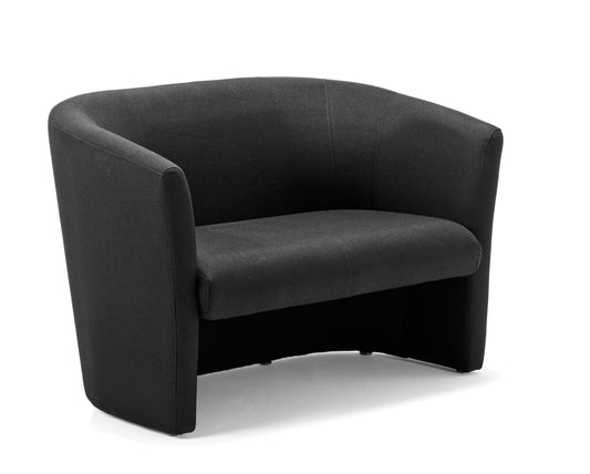 Neo Twin Black Tub Sofa - Available in Fabric or Leather