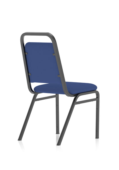 Banqueting Stacking Fabric Chair - Black or Blue