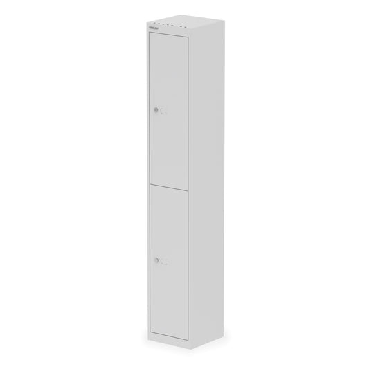 Qube by Bisley Metal Locker - 305mm Wide - 1802mm Tall - 2, 4 or 6 Door