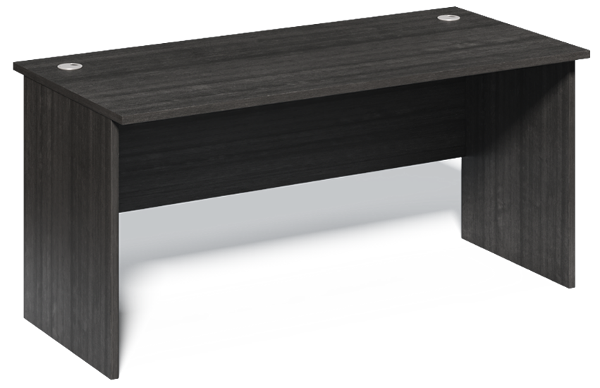 Budget Modern Grey Oak Straight Office Desk - 1800mm - CF1880