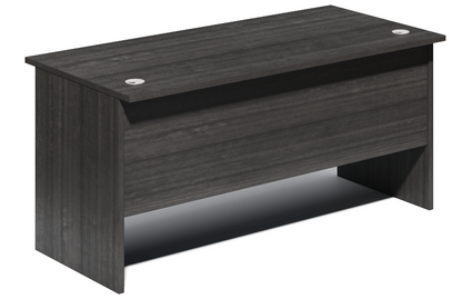 Modern Grey Oak Straight Office Desk - 1400mm - CF-1475