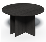 Budget Modern Grey Oak Round Meeting Room Table - 1400mm - CF-140P