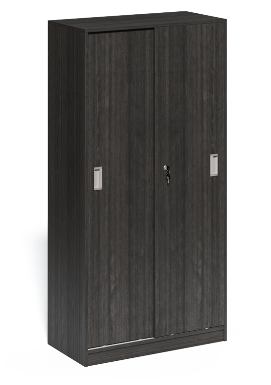 Budget Modern Grey Oak Sliding Door Storage Cupboard - CF-1600P