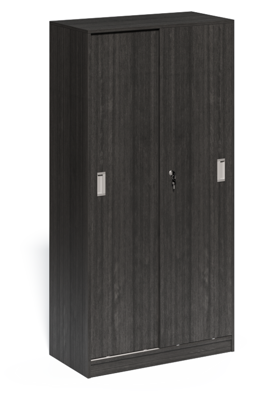 Modern Grey Oak Sliding Door Storage Cupboard - CF-1600P