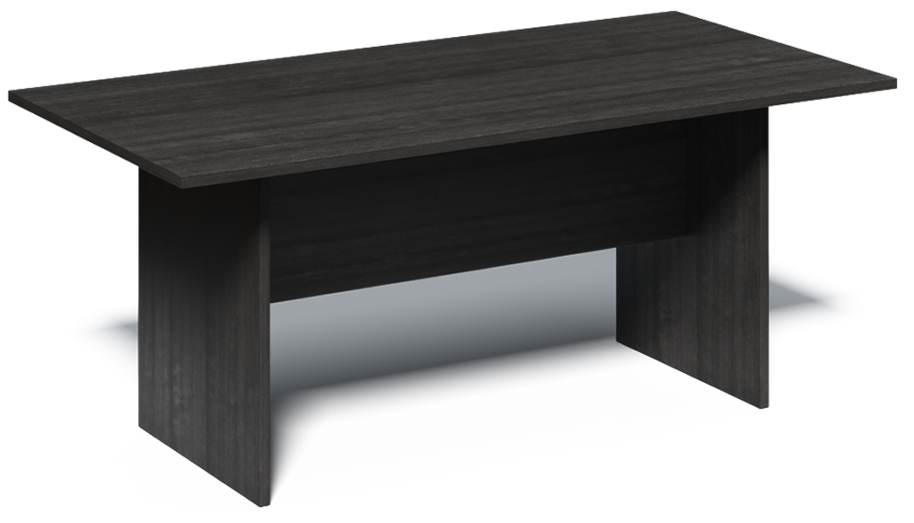 Modern Grey Oak Rectangle Meeting Room Table - 1800mm - CF-180L