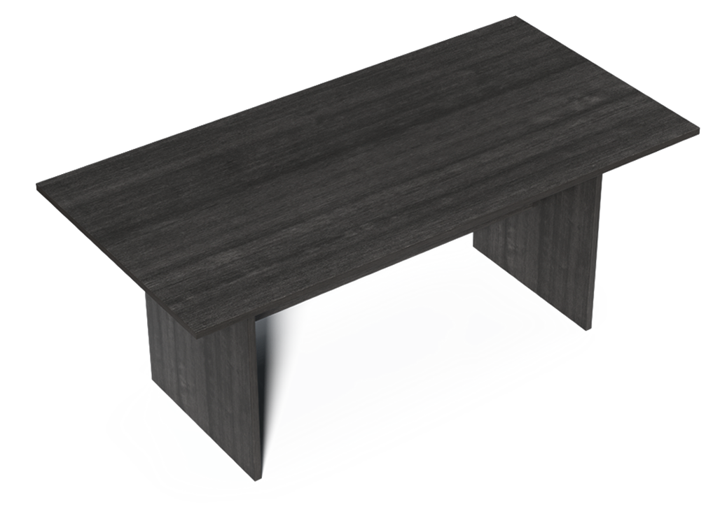 Modern Grey Oak Rectangle Meeting Room Table - 1800mm - CF-180L