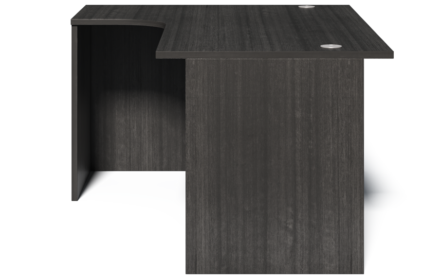 Budget Modern Grey Oak Left Hand Corner Office Desk - 1400mm - CF-1412A-L
